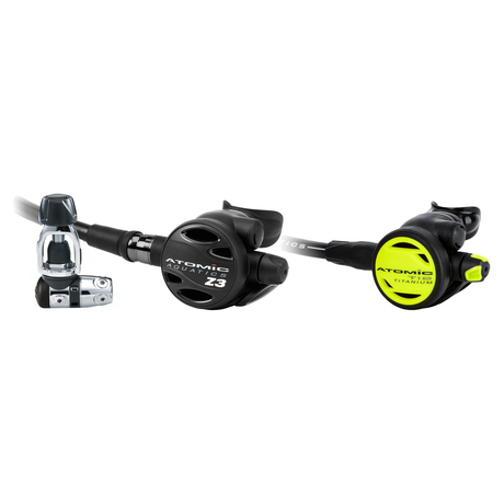 Atomic Aquatics Regulator + Octopus Package – B2 Regulator + Ti2 Octopus — Atomic Z3