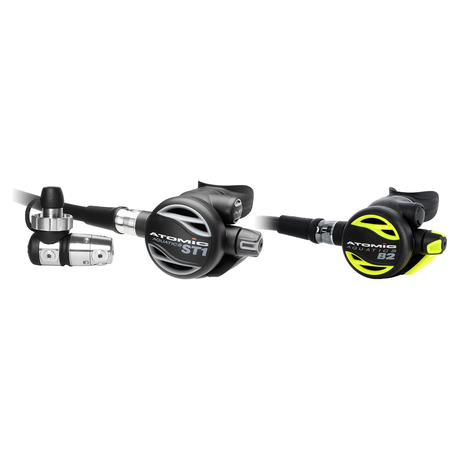 Atomic Regulator + Octopus Package – ST1 Regulator + B2 Octopus — Din Sealed, Atomic Aquatics ST1 Regulator