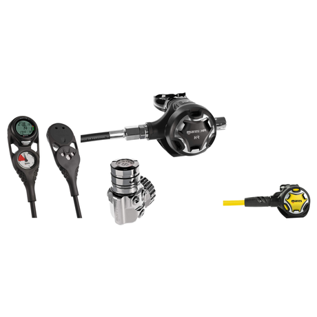 Mares Regulator Package – 26XR with HR XR Line DIN Regulator + Dual Octopus + Mission 2 Console — includes Mares 26XR with H…