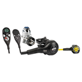 Mares Regulator Package – Abyss 22 Navy II Regulator + Dual Octopus + Mission 2 Console — DIN