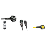 Mares Regulator Package – Dual 2S Black Regulator + Dual Octopus + Mission 2 Console — Yoke