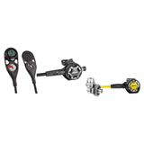 Mares Regulator Package – Dual Adj 62X Black Regulator + Dual Octopus + Mission 2 Console — DIN