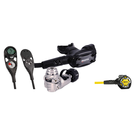 Mares Regulator Package – SXS 62X Regulator + Dual Octopus + Mission 2 Console