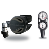 Oceanic Regulator + Gauge Console Package – Delta 5 + EDX Regulator + Maxdepth 3-Gauge Navcon — Oceanic Alpha 8 + SP5