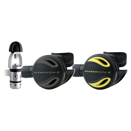 Oceanic Regulator + Octopus Package – Delta 5 + EDX Regulator + Alpha 8 Octopus — Oceanic Alpha 8 + SP5