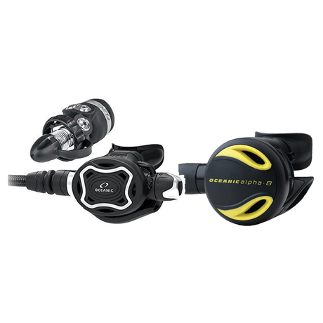 Oceanic Regulator + Octopus Package – Delta 5 + EDX Regulator + Alpha 8 Octopus — Oceanic ZEO FDX-I