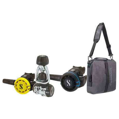Scubapro Regulator Package – MK11 EVO/R105 Regulator + R105 Octopus + Definition Reg 10 Regulator Bag — includes Scubapro MK…