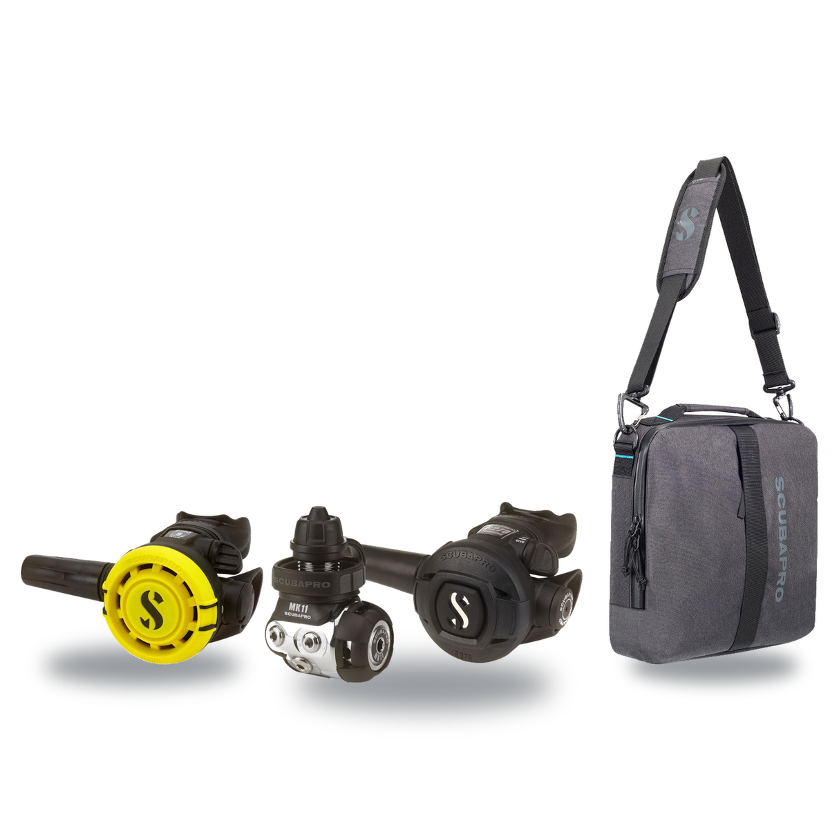 Scubapro Regulator Package – MK11 EVO/R105 Regulator + R105 Octopus + Definition Reg 10 Regulator Bag — Scubapro MK11/S270