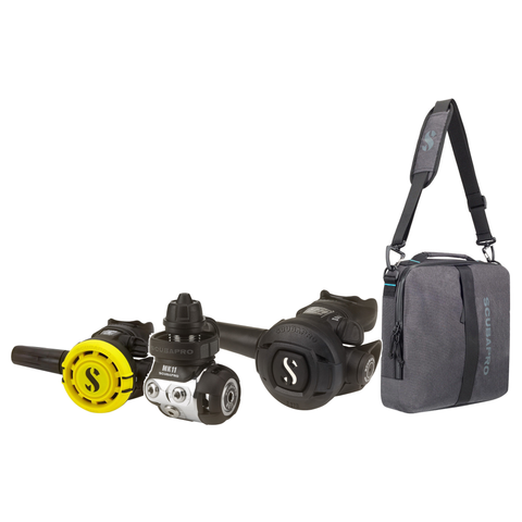 Scubapro Regulator Package – MK11/S270 Regulator + R105 Octopus + Definition Reg 10 Regulator Bag