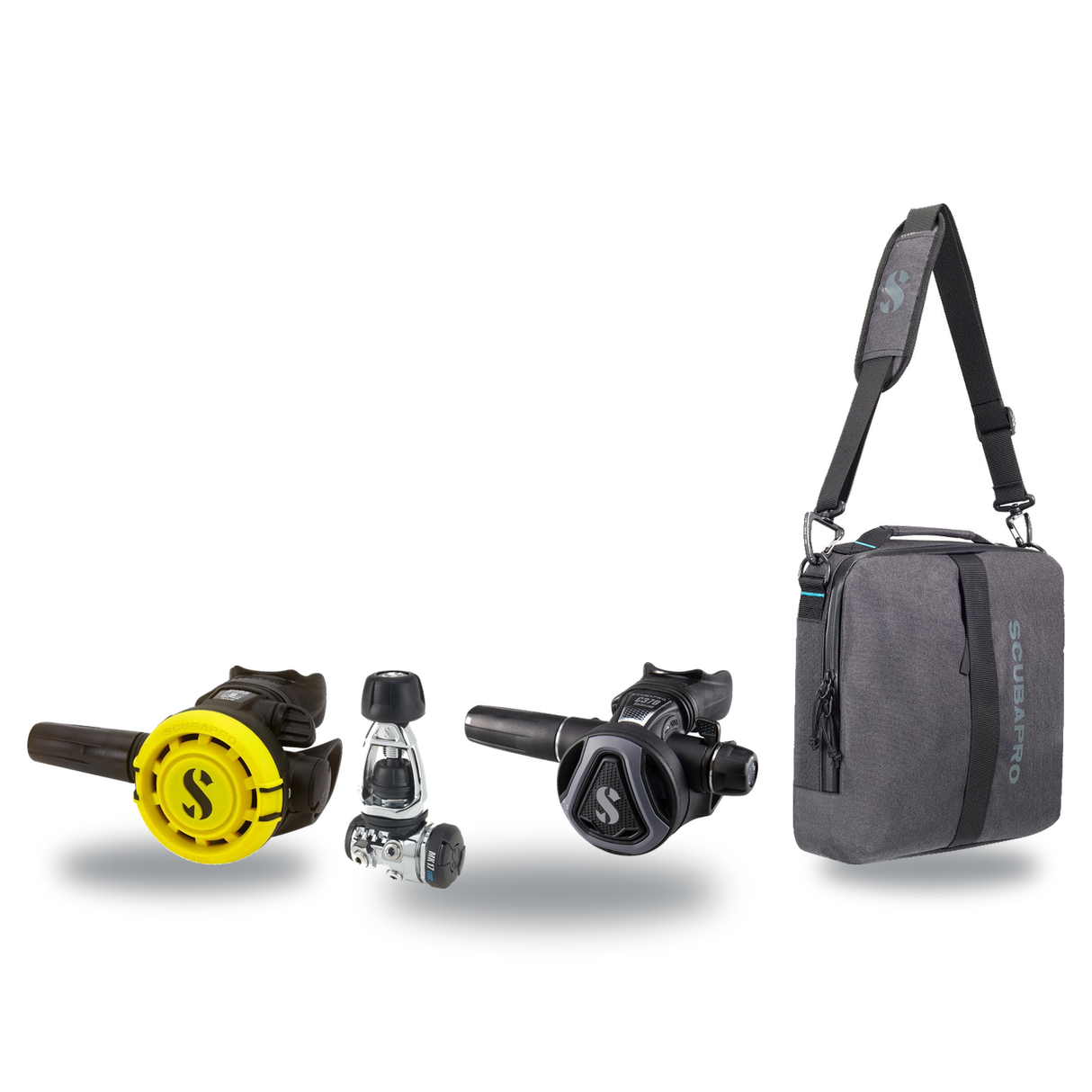Scubapro Regulator Package – MK17 EVO2/C370 Regulator + R105 Octopus + Definition Reg 10 Regulator Bag — Scubapro MK17 EVO2/…