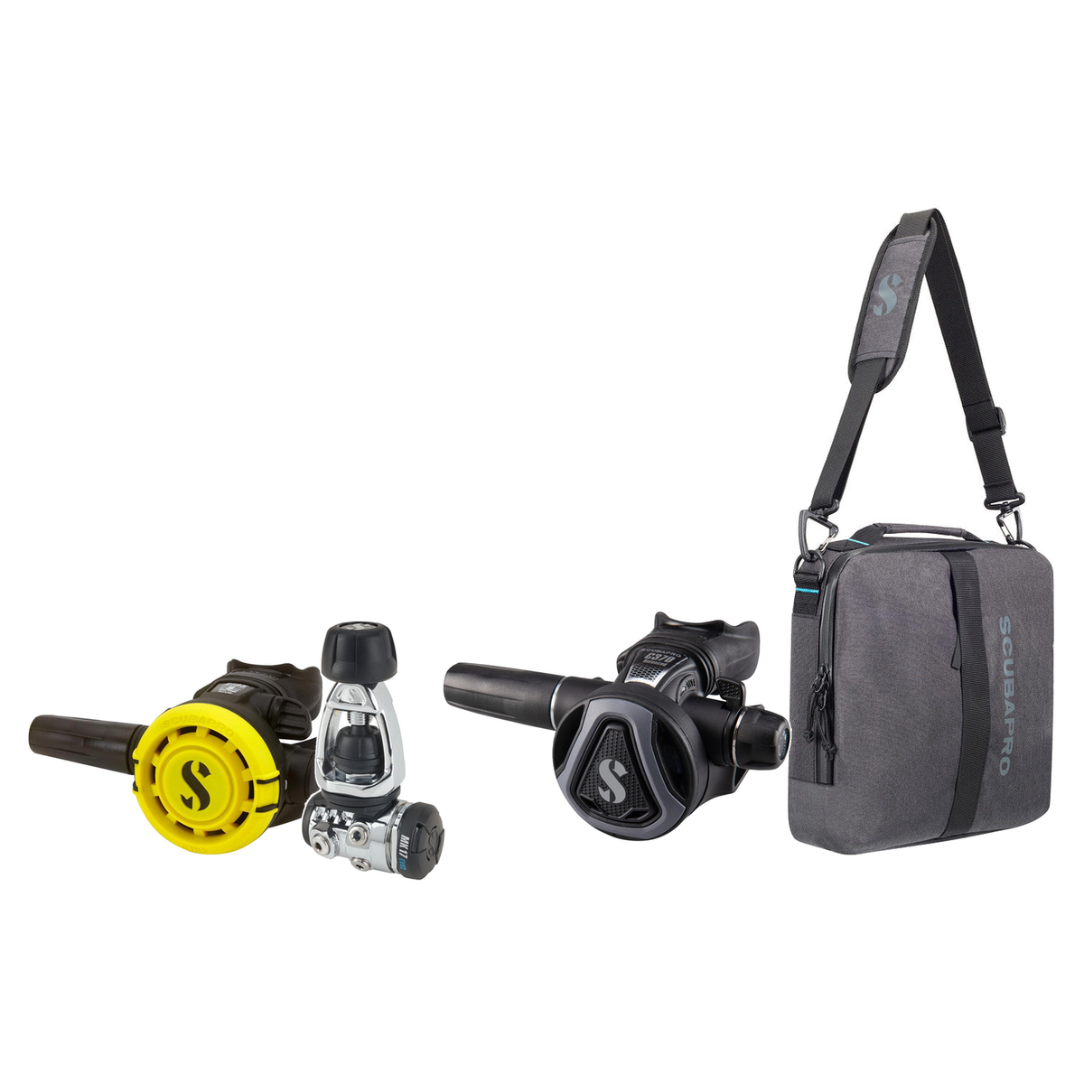 Scubapro Regulator Package – MK17 EVO2/C370 Regulator + R105 Octopus + Definition Reg 10 Regulator Bag — Scubapro MK17 EVO2/…