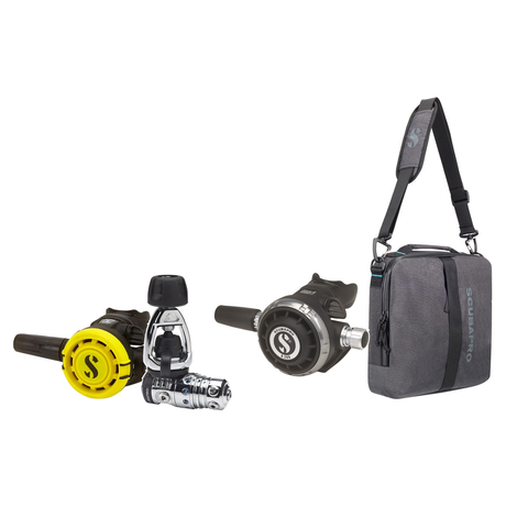 Scubapro Regulator Package – MK17 EVO2/G260 Regulator + R105 Octopus + Definition Reg 10 Regulator Bag — Scubapro MK25 EVO/G…