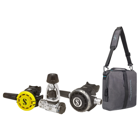 Scubapro Regulator Package – MK19 EVO/G260 Regulator + R105 Octopus + Definition Reg 10 Regulator Bag