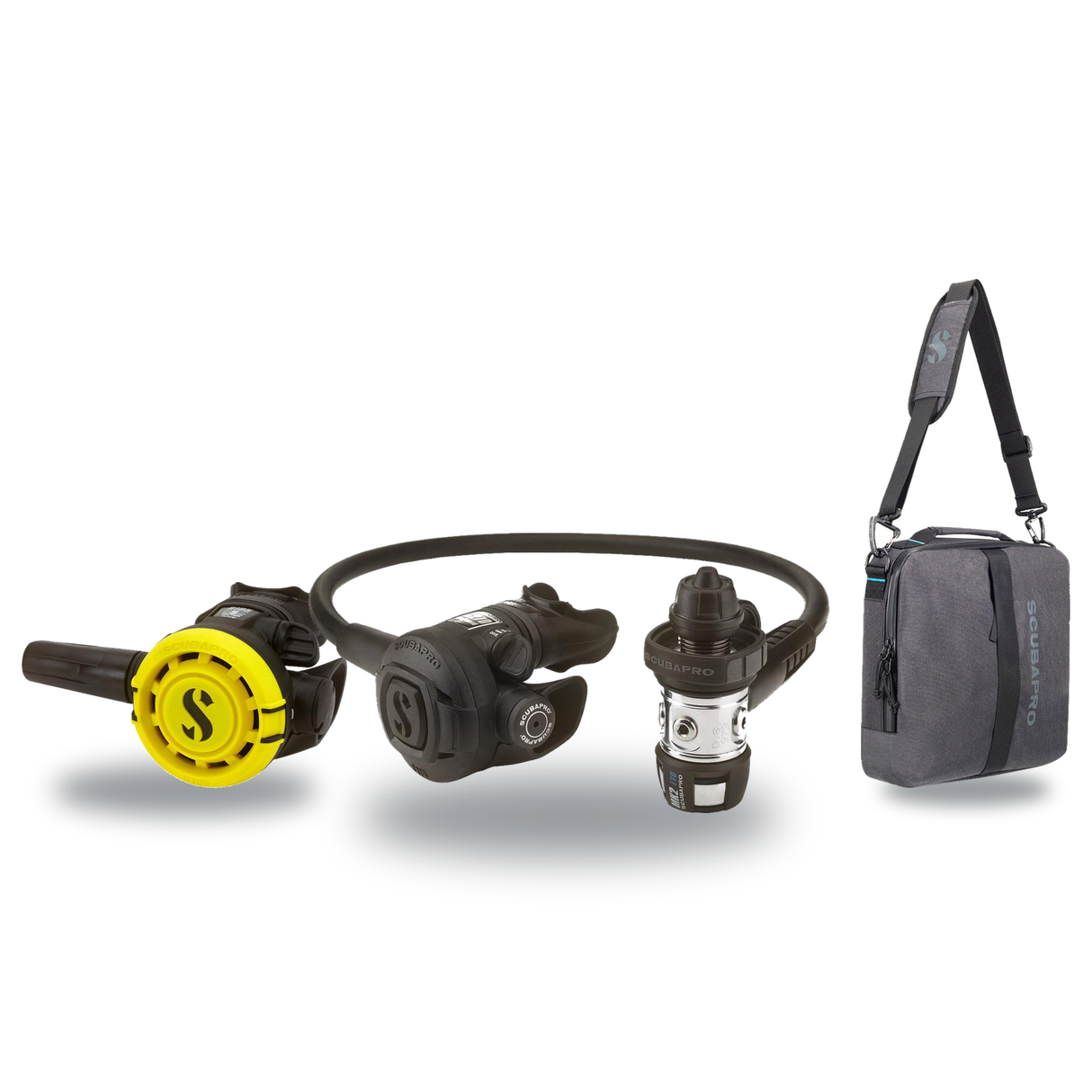 Scubapro Regulator Package – MK2 EVO/S270 Regulator + R105 Octopus + Definition Reg 10 Regulator Bag — includes Scubapro MK2…