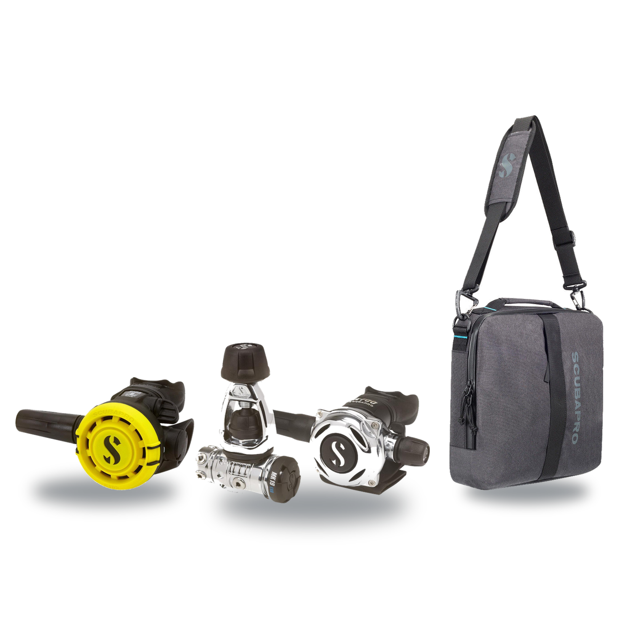 Scubapro Regulator Package – MK25 EVO/A700 Regulator + R105 Octopus + Definition Reg 10 Regulator Bag — Scubapro MK19 EVO/A7…