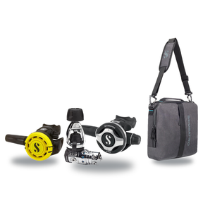 Scubapro Regulator Package – MK25 EVO/S600 Regulator + R105 Octopus + Definition Reg 10 Regulator Bag — Scubapro MK25 EVO/S6…
