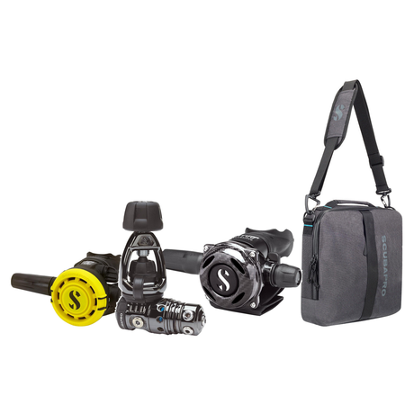 Scubapro Regulator Package – MK25T EVO/S620 X-Ti Regulator + R105 Octopus + Definition Reg 10 Regulator Bag — Scubapro MK25…