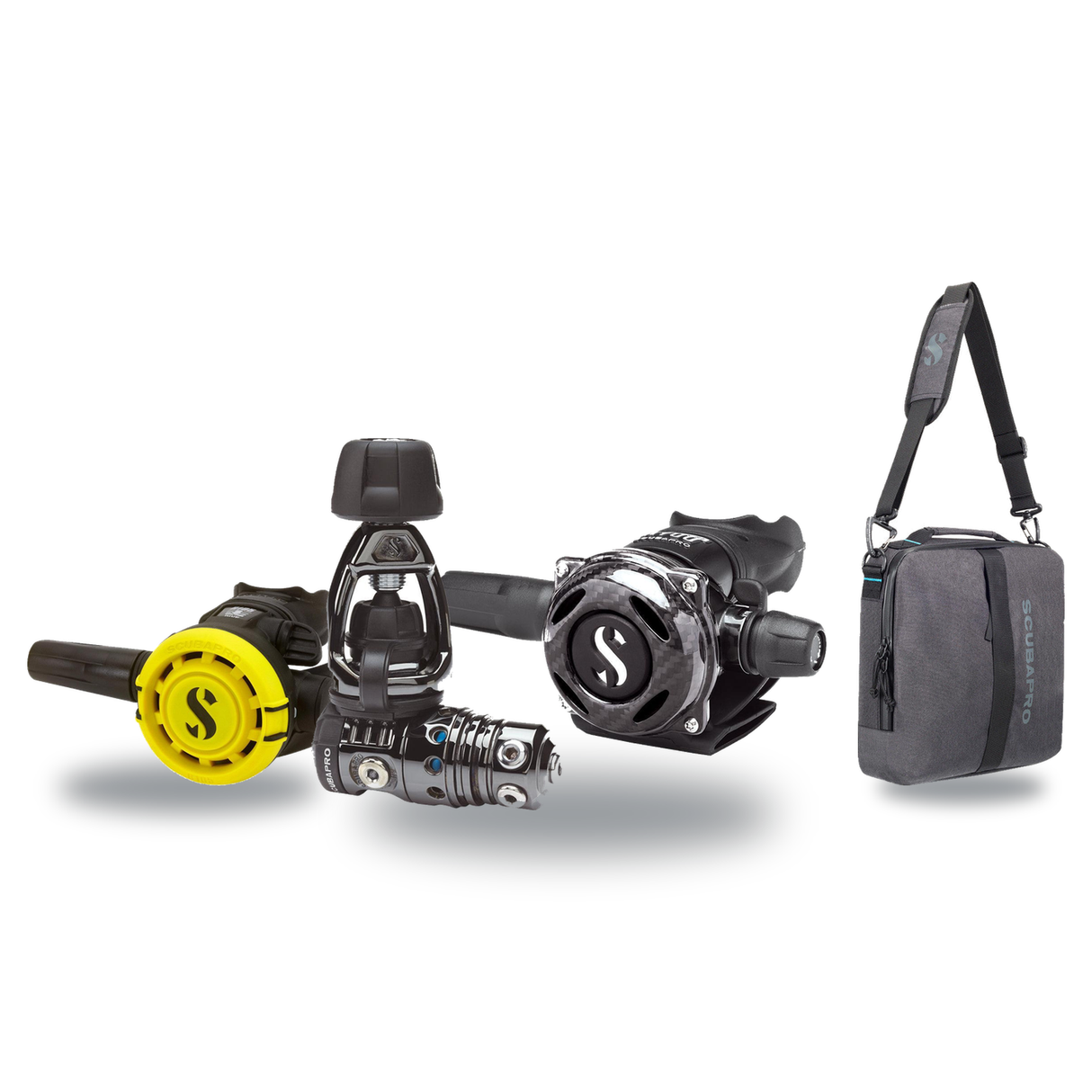 Scubapro Regulator Package – MK25T EVO/S620 X-Ti Regulator + R105 Octopus + Definition Reg 10 Regulator Bag — Scubapro MK25…