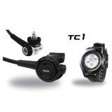 Tusa Regulator + Dive Computer Package – RS-609U Regulator + TC1 Dive Computer — Tusa RS1001
