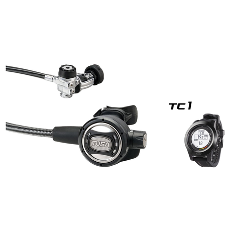 Tusa Regulator + Dive Computer Package – RS-609U Regulator + TC1 Dive Computer — Tusa RS-609U