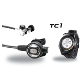 Tusa Regulator + Dive Computer Package – RS-609U Regulator + TC1 Dive Computer — Tusa RS-609U