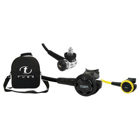 Tusa Regulator Package – RS-790 DIN Regulator + SS-0001 Octopus + Regulator Carrying Bag — includes Tusa RS-790 Regulator Di…