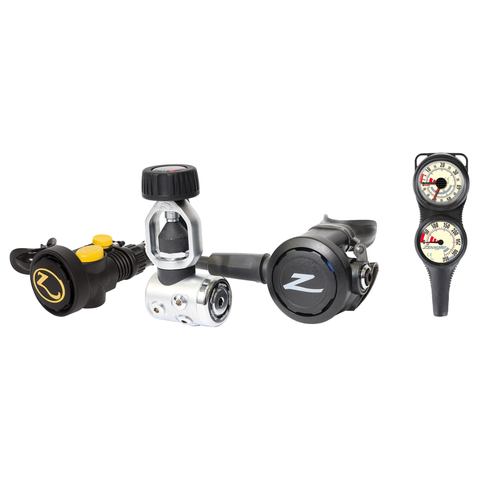 Zeagle Regulator Package – Envoy II Regulator + Octo Z II + 2-Gauge Console