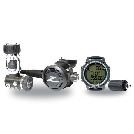Zeagle Regulator + Dive Computer Package – F8 Regulator + Geo Air Dive Computer — Zeagle Onyx II