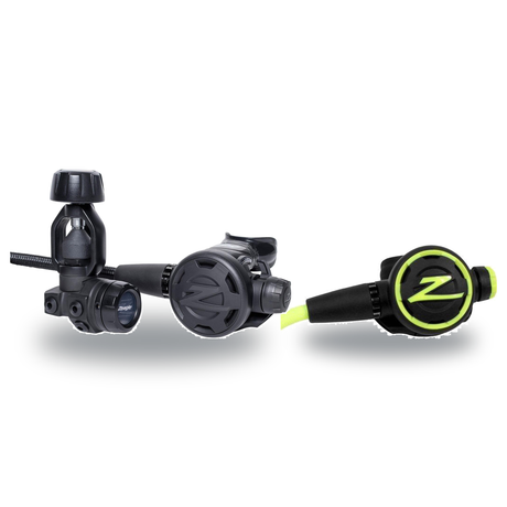 Zeagle Regulator + Octopus Package – F8 Regulator + F8 Octopus — includes Zeagle F8 1st Stage with F8 2nd Stage, Zeagle F8 O…