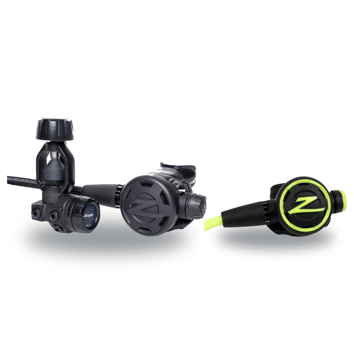 Zeagle Regulator + Octopus Package – F8 Regulator + F8 Octopus — includes Zeagle F8 1st Stage with F8 2nd Stage, Zeagle F8 O…