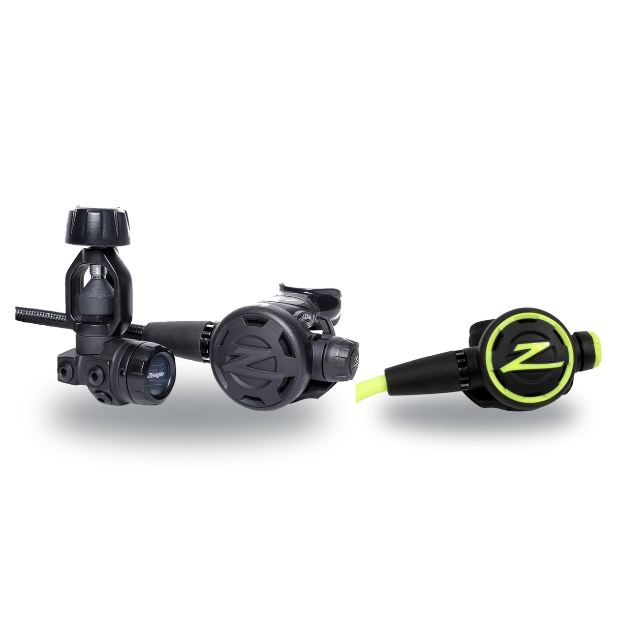 Zeagle Regulator + Octopus Package – F8 Regulator + F8 Octopus — includes Zeagle F8 1st Stage with F8 2nd Stage, Zeagle F8 O…