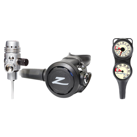 Zeagle Regulator + Gauge Console Package – Onyx II Regulator + Combo 2 Gauge — Zeagle Envoy/RaZor II