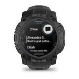 Garmin Instinct 3 50 mm Solar, Tactical rugged GPS smartwatch, Black 2