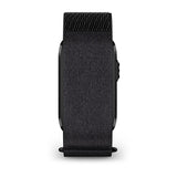 Garmin CIRQA Smart Band Black — right profile showing fabric band