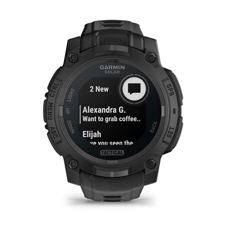 Garmin Instinct 3 45 mm Solar, Tactical rugged GPS smartwatch, Black 2