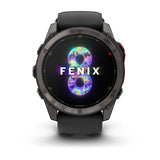 Garmin fenix 8 Pro 51 mm MicroLED multisport GPS smartwatch, sapphire, carbon gray DLC titanium 2