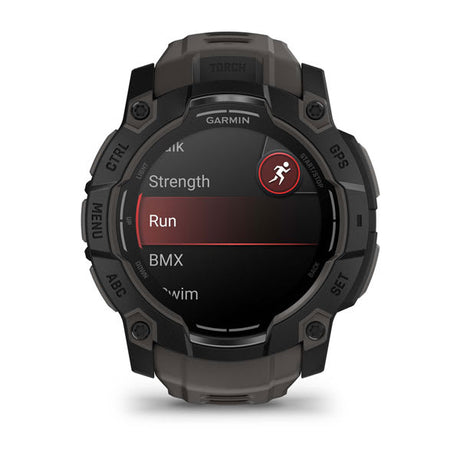 Garmin Instinct 3 50 mm AMOLED rugged GPS smartwatch, Black/Charcoal 2