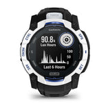 Garmin Instinct 3 50 mm Solar rugged GPS smartwatch, Whitestone 4