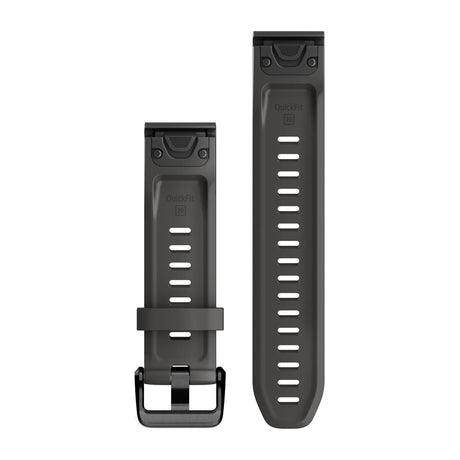 Garmin QuickFit 20 Watch Bands - Silicone / Graphite