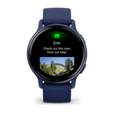 Garmin vívoactive 5 AMOLED GPS Fitness Smartwatch – Navy