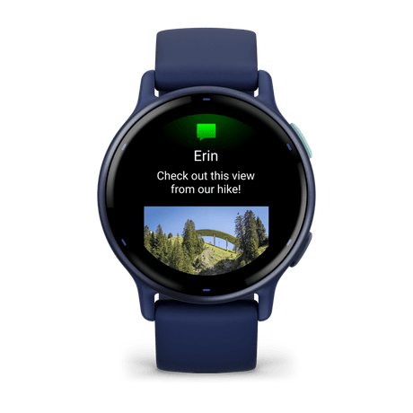 Garmin vívoactive 5 AMOLED GPS Fitness Smartwatch – Navy