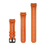 Garmin Instinct E 40 mm 20 mm Watch Bands - Ember Orange Silicone