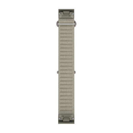 Garmin QuickFit 20 Watch Bands - Fabric / Short, Olive Gray ComfortFit