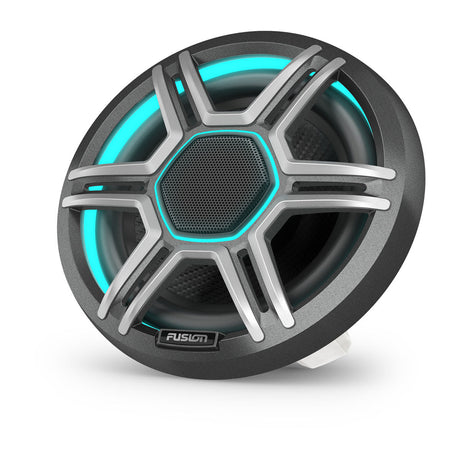 Fusion Apollo LED Marine Speakers, 6.5 in, Sports Gray Grilles (010-02918-03) - view 2