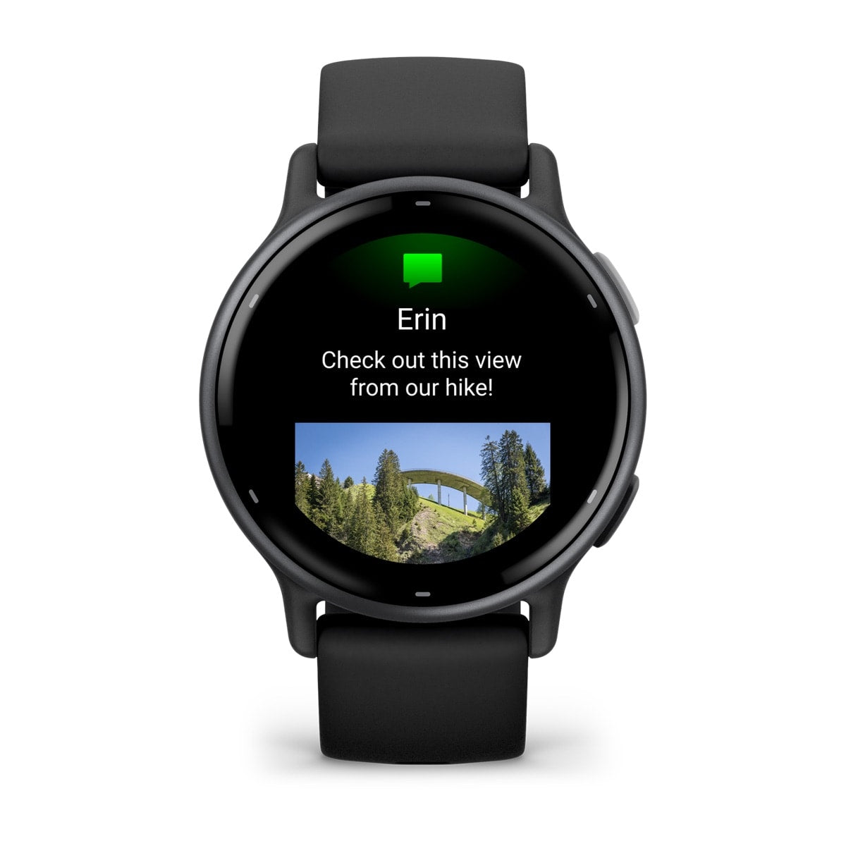 Garmin vívoactive 5 AMOLED GPS Fitness Smartwatch – Black and Slate