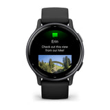 Garmin vívoactive 5 AMOLED GPS Fitness Smartwatch – Black and Slate