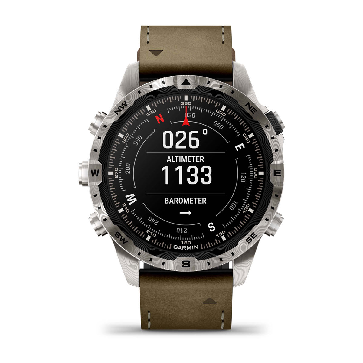 Garmin MARQ Adventurer (Gen 2) Damascus Steel Edition Luxury GPS Smartwatch