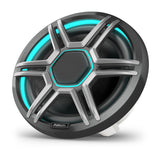 Fusion Apollo LED Marine Speakers, 8.8 in, Sports Gray Grilles (010-02918-23) - view 2