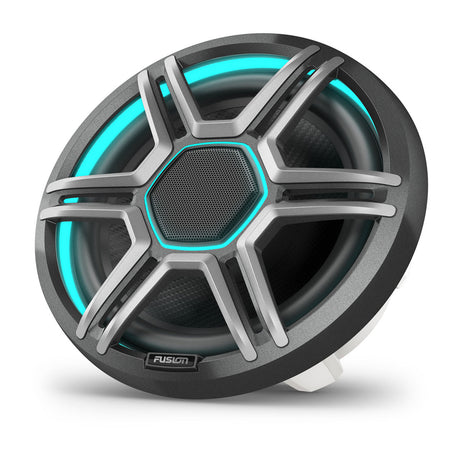 Fusion Apollo LED Marine Speakers, 8.8 in, Sports Gray Grilles (010-02918-23) - view 2