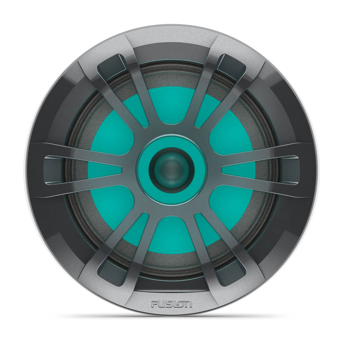 Fusion EL Series 6.5 in Marine Speakers, Sports Gray with RGB LED (010-02080-20) - view 2